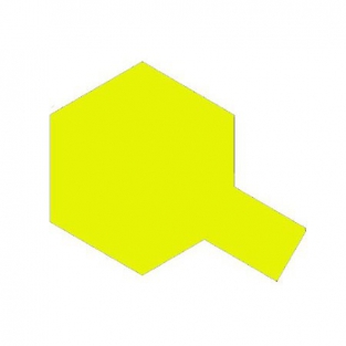 Tamiya Polycarbonate spray can Fluorescent Yellow