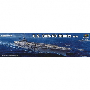 1/350 U.S. CVN-68 Nimitz aircraft carrier 1975